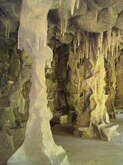 Artificial grotto.