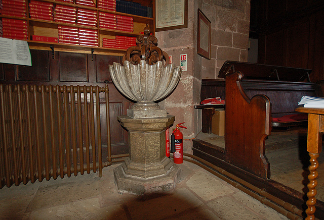 ipernity: Font, Little Budworth Church, Cheshire - by A Buildings Fan