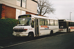 Beestons Coaches S617 URT at Bury St. Edmunds - 1 Feb 2006 (555-6)