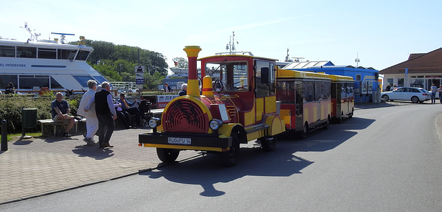 Parkplatzpendelbahn Schaprode, Rügen