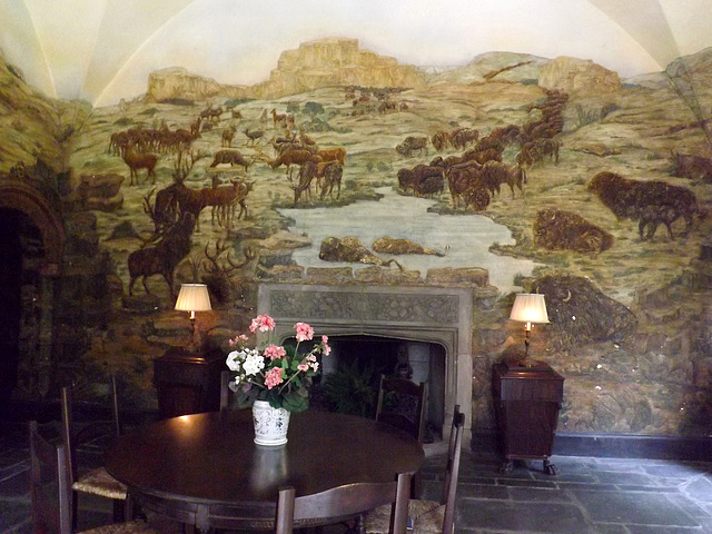 The Buffalo Room in Coe Hall at Planting Fields, May 2012
