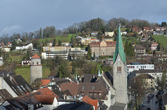 Feldkirch from Schattenburg Hill