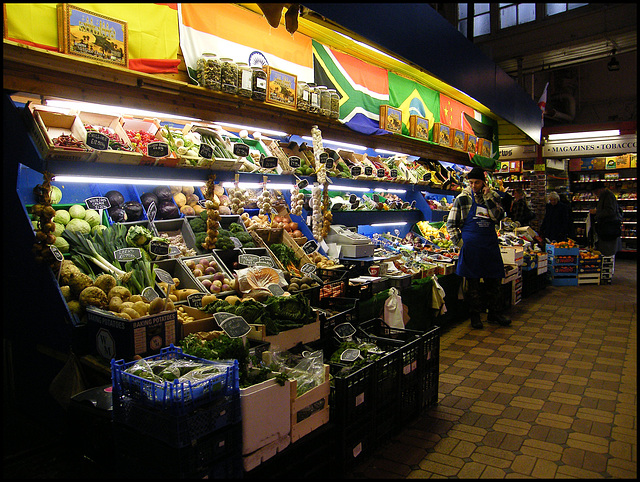 market veg stall