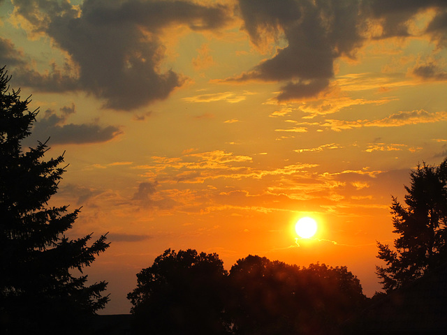 Sonnenuntergang in Sponholz (1)