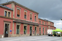 Bahnhofsgebäude in Saverne im Elsass ( F )