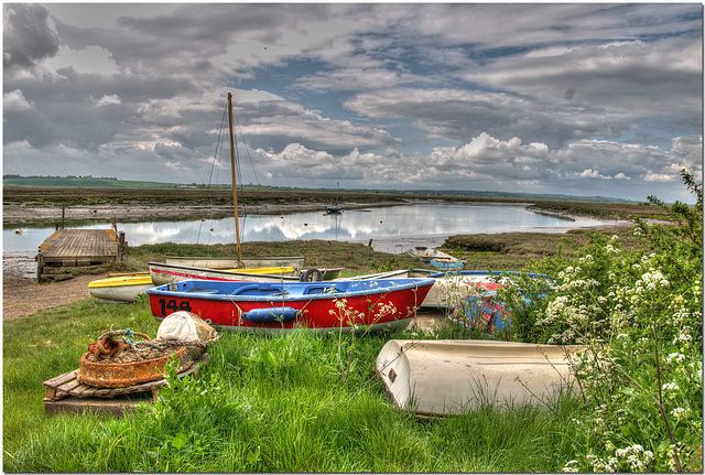 Bridgemarsh Creek on the River Crouch