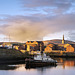 Tugboat 'Fiona' at Sunset