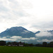 Blick von Oberaudorf auf den Wilden Kaiser