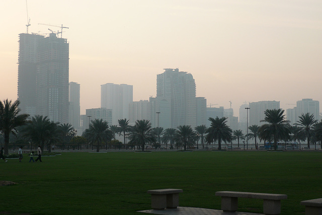 Sharjah At Dusk