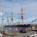 HMS Warrior in Portsmouth