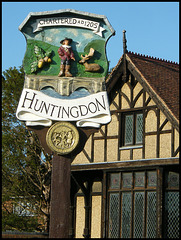 Huntingdon town sign