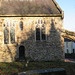 lyminge church, kent, c11 chancel, c14 buttress