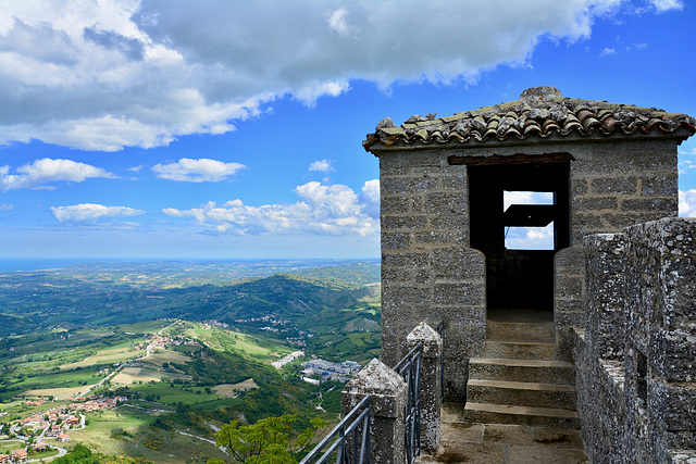 San Marino 2017 – View from the torre La Cesta