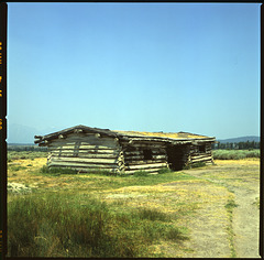 Settler cabin, Jackson Valley