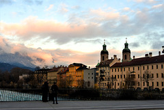 Innsbruck, Fence on the bridge.