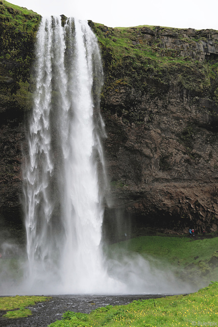 am Seljalandsfoss (© Buelipix)