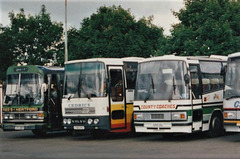 Coaches at RAF Mildenhall Air Fete – 28 May 1994 (224-32) (1-3 of 6)