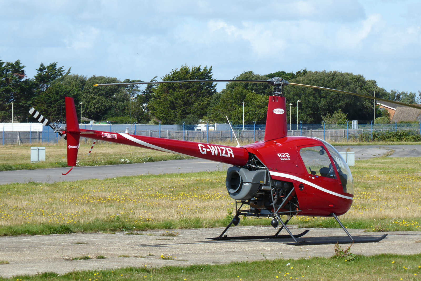 G-WIZR at Solent Airport - 20 August 2019