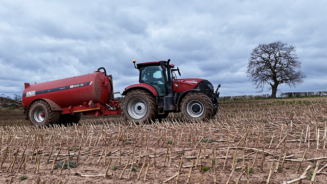 Muck spreading