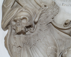 Detail from the monument to James Fleet.