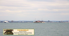 Waverley passing Southsea 13 9 2023