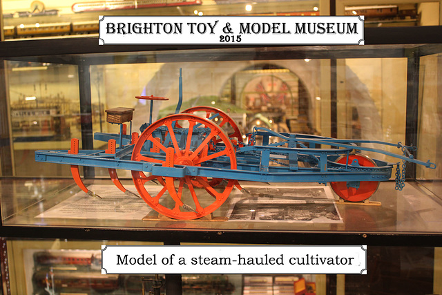 Steam cultivator model Brighton Toy Museum 31 3 2015