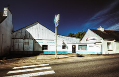 Station à l'ancienne