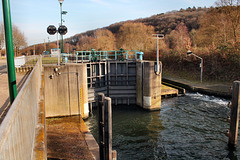 Ruhrschleuse Herbede (Witten-Heven) / 28.01.2017