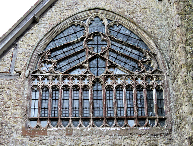 mersham church, kent, c14 tracery, c.1396