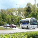 Prospect Coaches (Megabus contractor) PR71 MEG on the A11 at Barton Mills - 7 May 2022 (P1110454)