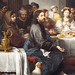 Detail of The Marriage Feast at Cana by Murillo in the Metropolitan Museum of Art, July 2023