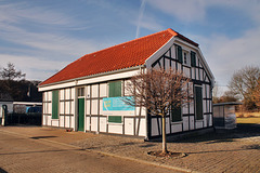 Schleusenwärterhaus der Ruhrschleuse Herbede (Witten-Heven) / 28.01.2017