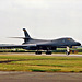 Rockwell B-1B Lancer at RAF Waddington 2nd July 2001 from 28th Bomber Wing, Ellsworth AFB ,South Dakota