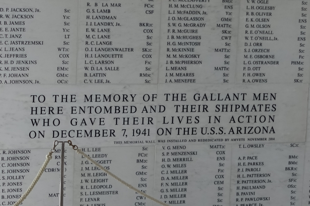 USS ARIZONA Memorial