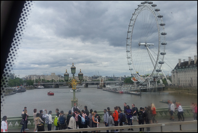 view of the London Eye