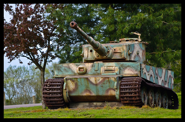 char Tigre à Vimoutiers(Normandie)