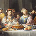 Detail of The Marriage Feast at Cana by Murillo in the Metropolitan Museum of Art, July 2023