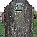 mersham church, kent, tombstone, gravestone, c20 with bell and stock