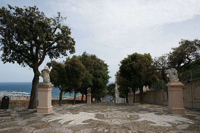 Looking Down Towards San Remo