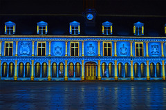 Chateau de Laval illuminé