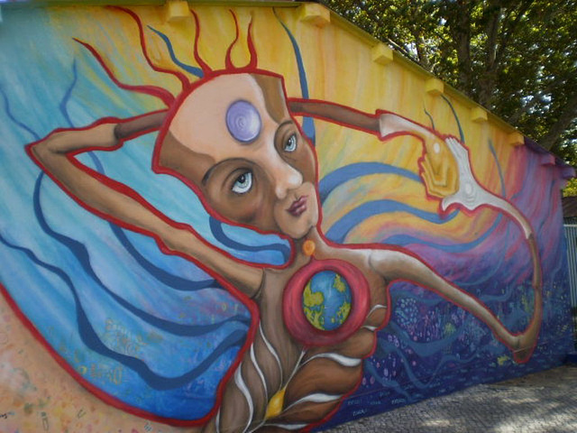 Mural by Rocío Motosa.