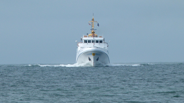 MS "Fair Lady" fährt nach Bremerhaven.