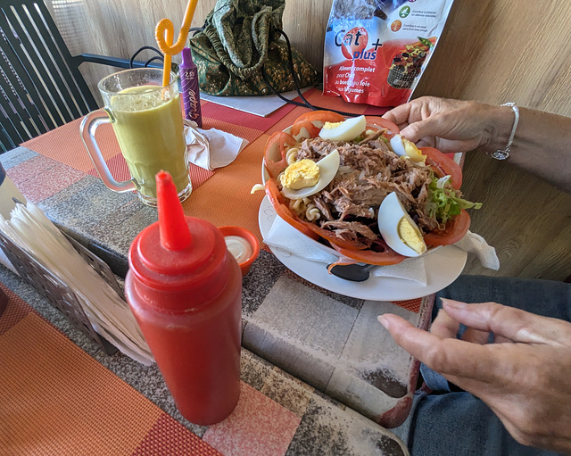 Salade Niçoise avec thon