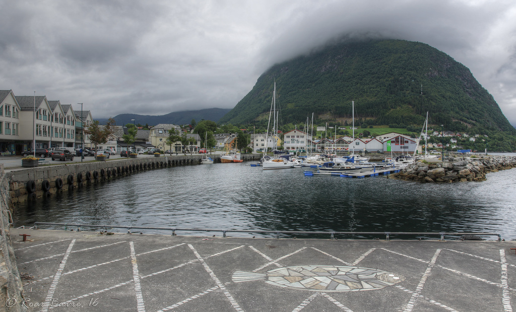 Volda harbor.