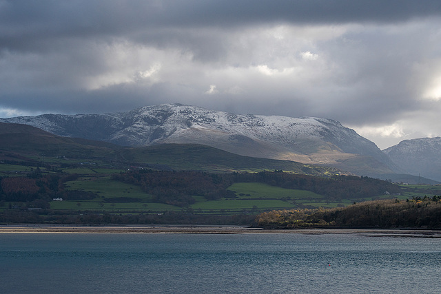 Snowdonia showing why it got its name