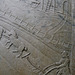 Detail of a tomb in Swithland Churchyard, Leicestershire