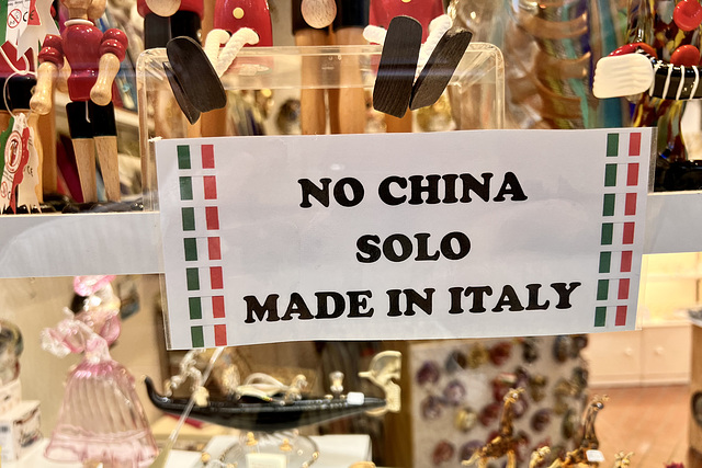 Venice 2022 – No China, solo made in Italy