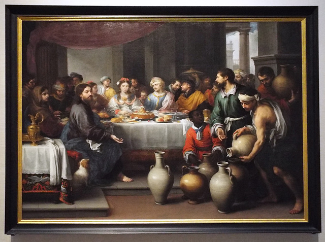 The Marriage Feast at Cana by Murillo in the Metropolitan Museum of Art, July 2023