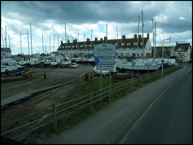 Seaton sign