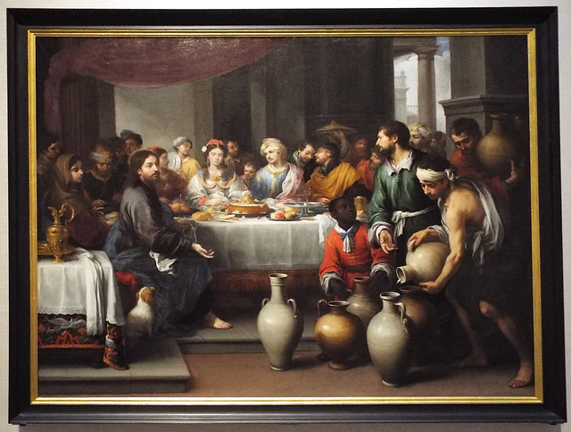 The Marriage Feast at Cana by Murillo in the Metropolitan Museum of Art, July 2023